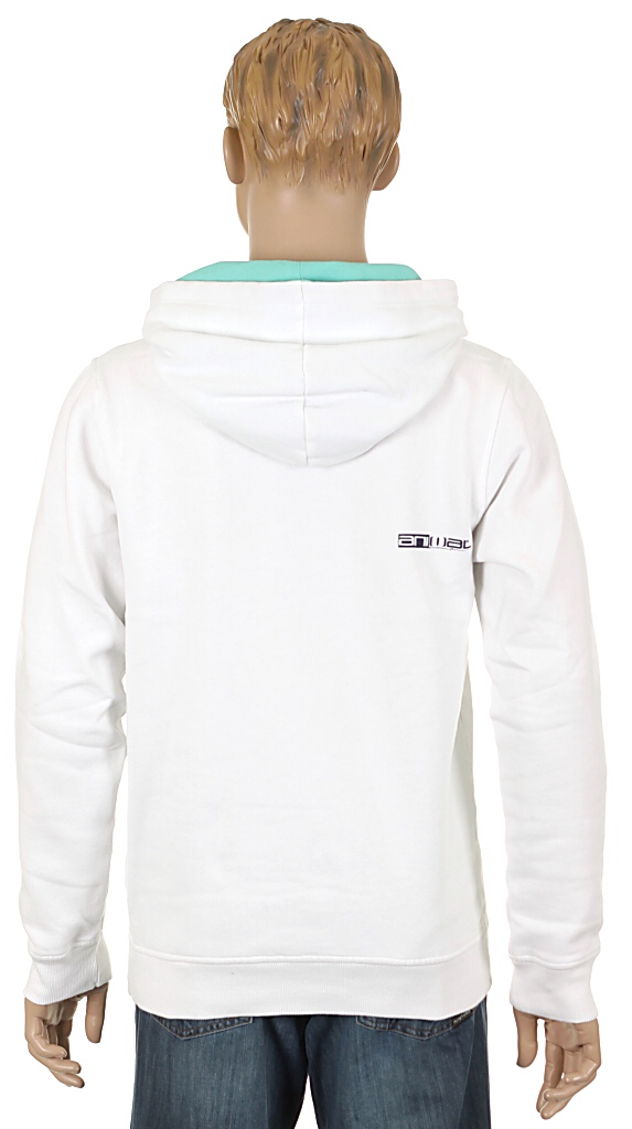 mikina Animal Fidel - White