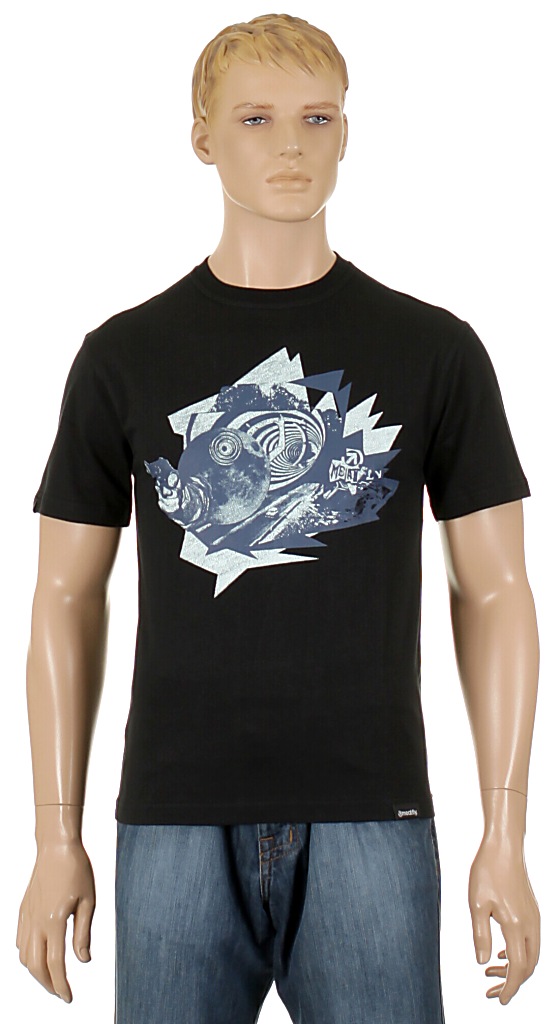 Meatfly Robbery T-shirt - H/Black