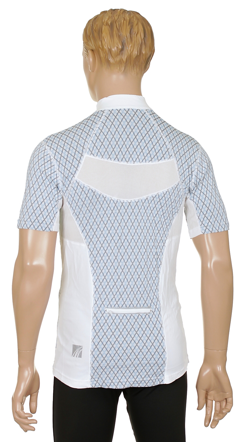tričko Moira C-DP/KRZ2 - Check/White/Blue