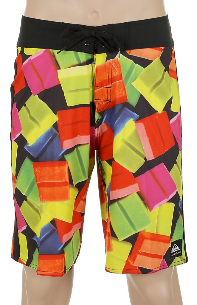 koupací šortky Quiksilver Mr Miyagi 21 - Black