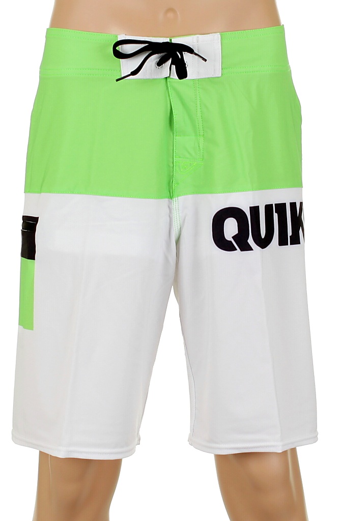 koupací šortky Quiksilver Harbor Street 21 - White