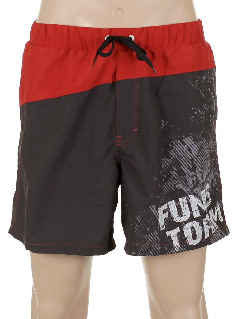 koupací šortky Funstorm Court - Red