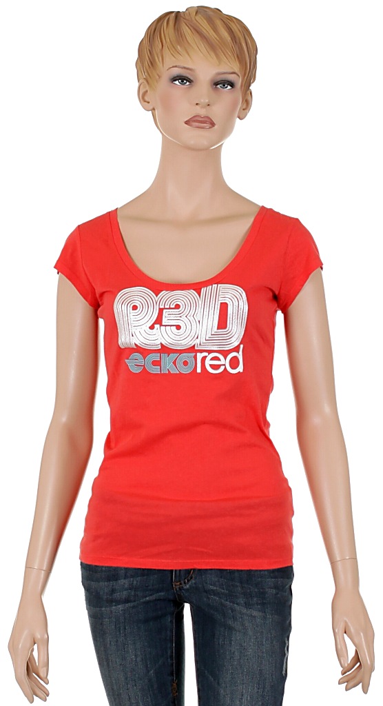 Ecko Red Varsity Scoop T-shirt - Bittersweet