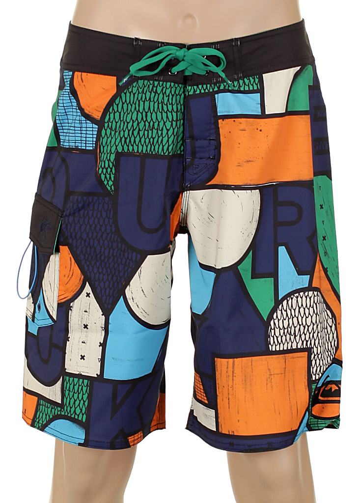 koupací šortky Quiksilver Black Out 22 - Grove