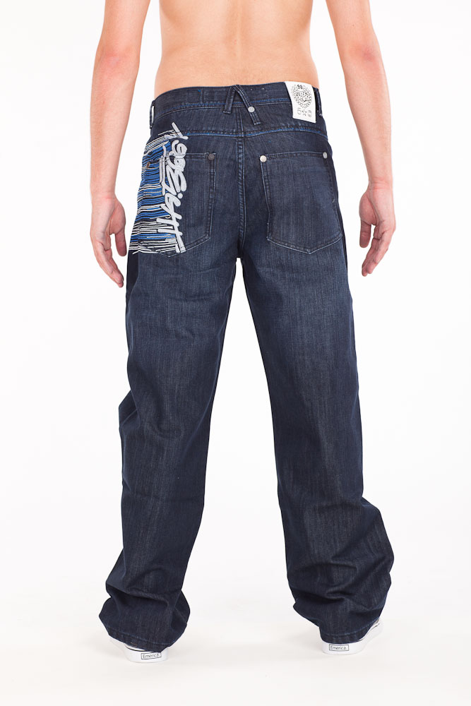 Mass DNM Mainstream Jeans - Dark Blue/Blue