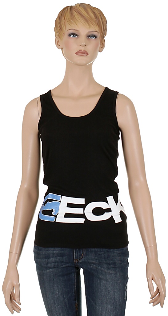 Ecko Red Core Logo Singlet - Real Black