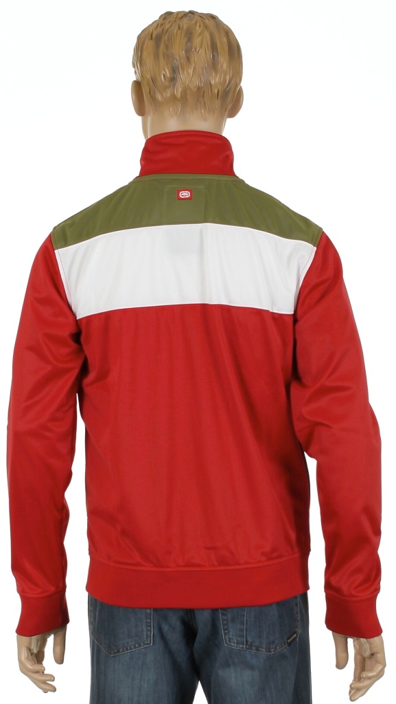 Ecko Up The Ranks Track Zip Sweatshirt - True Ecko Red
