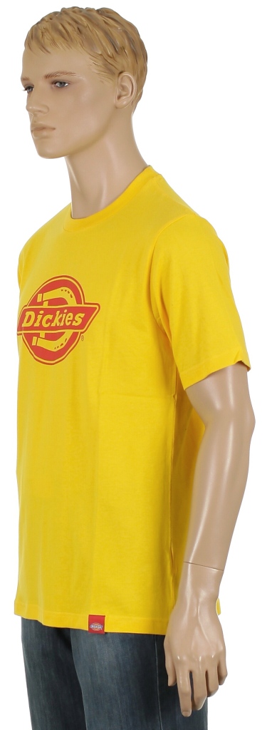Dickies HS One Colour T-shirt - Yellow/Red