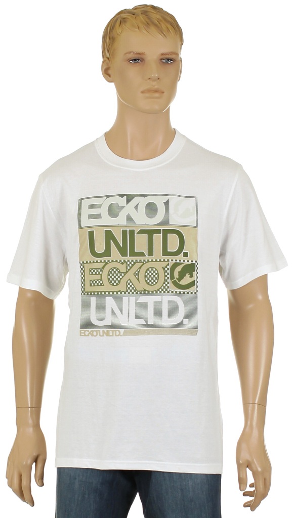 tričko Ecko Rock Box - Bleach White