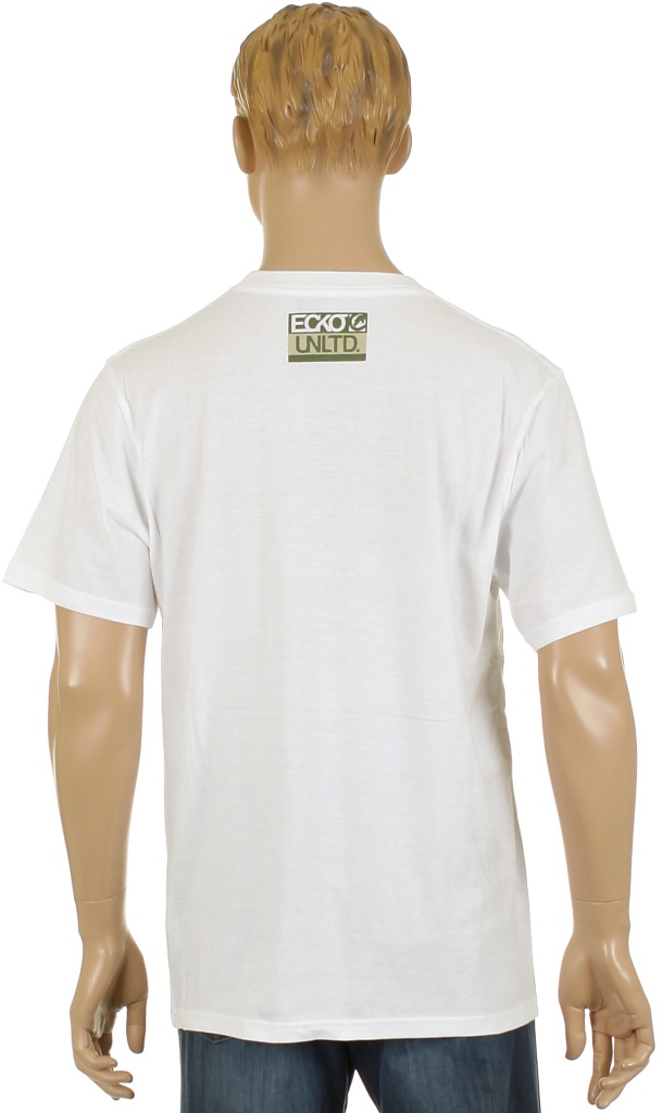 tričko Ecko Rock Box - Bleach White