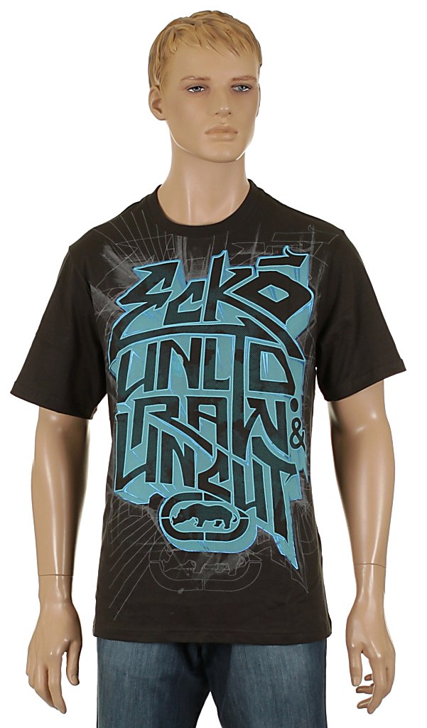 tričko Ecko Blue Print Graff - Pirate Gray
