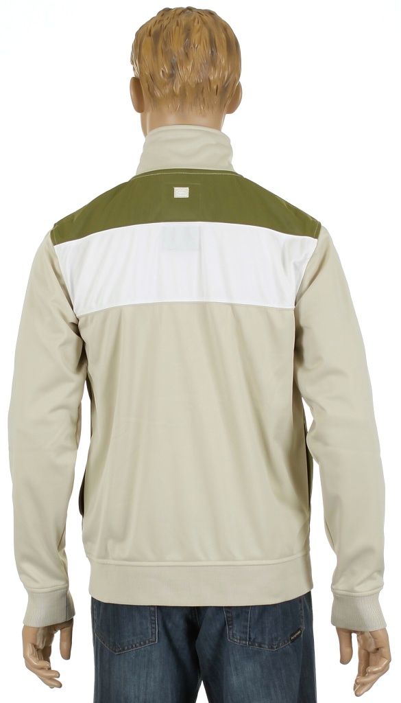 Ecko Up The Ranks Track Zip Sweatshirt - Putty