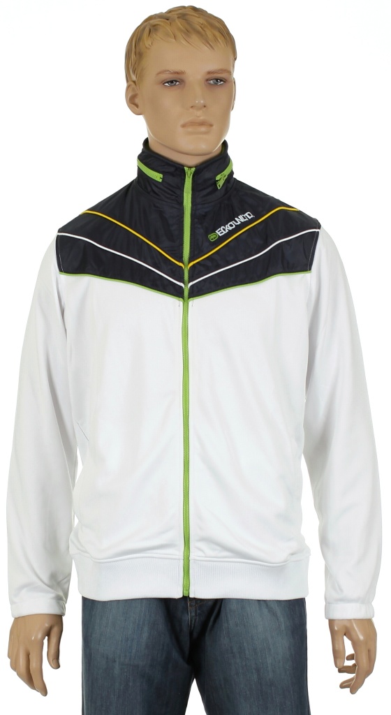 Ecko Upland Track Zip Sweatshirt - Bleach White