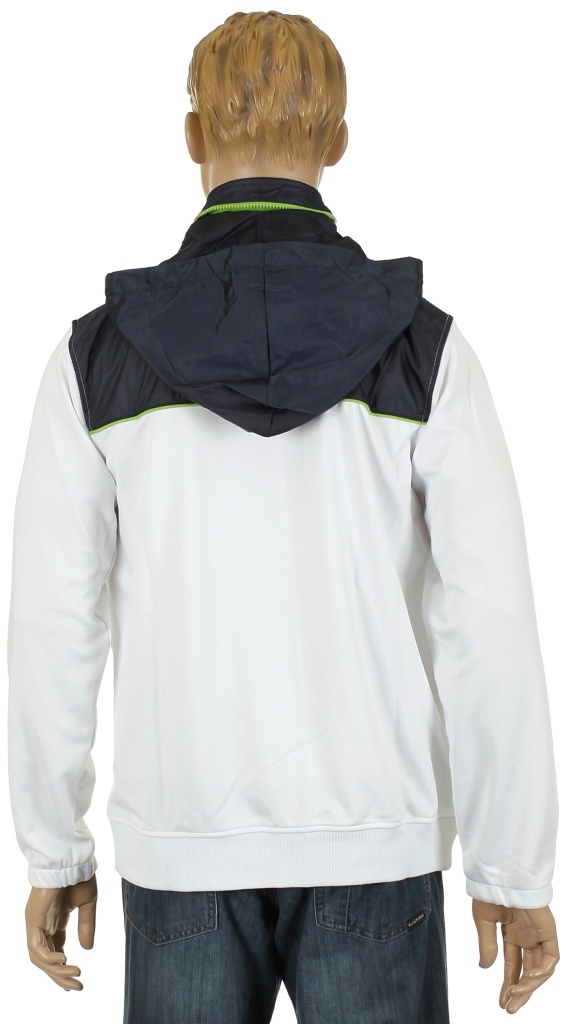 Ecko Upland Track Zip Sweatshirt - Bleach White