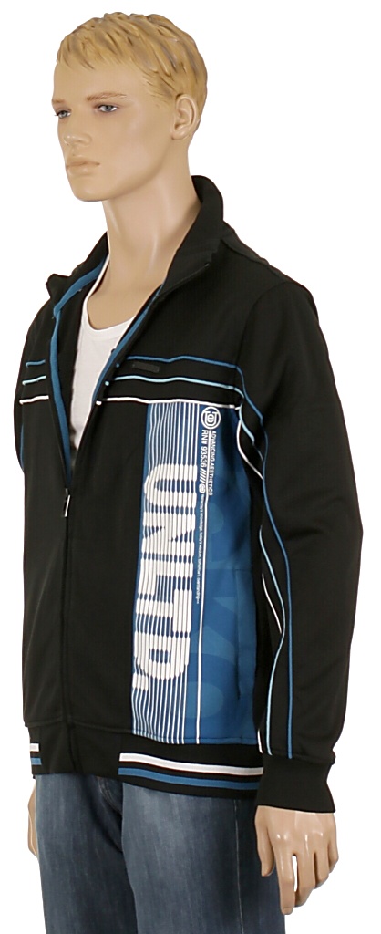 mikina Ecko Up The Block Track Zip - Black