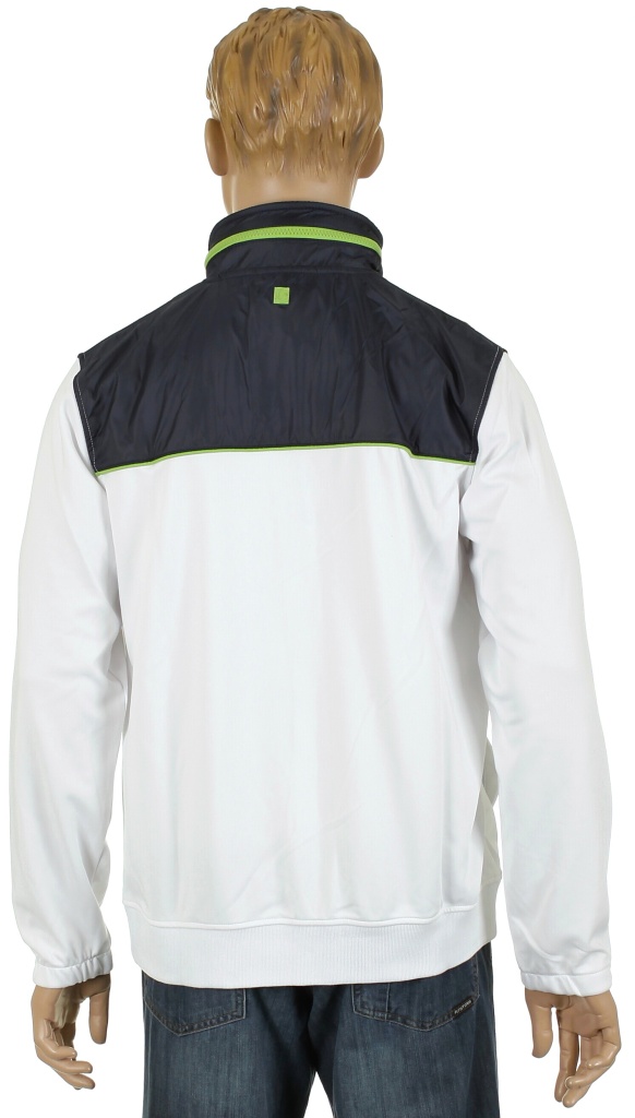 Ecko Upland Track Zip Sweatshirt - Bleach White