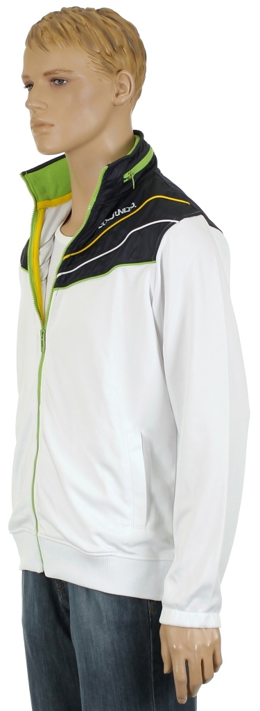 Ecko Upland Track Zip Sweatshirt - Bleach White