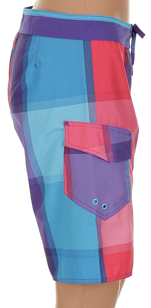 koupací šortky Protest Harting - Plum Fabric