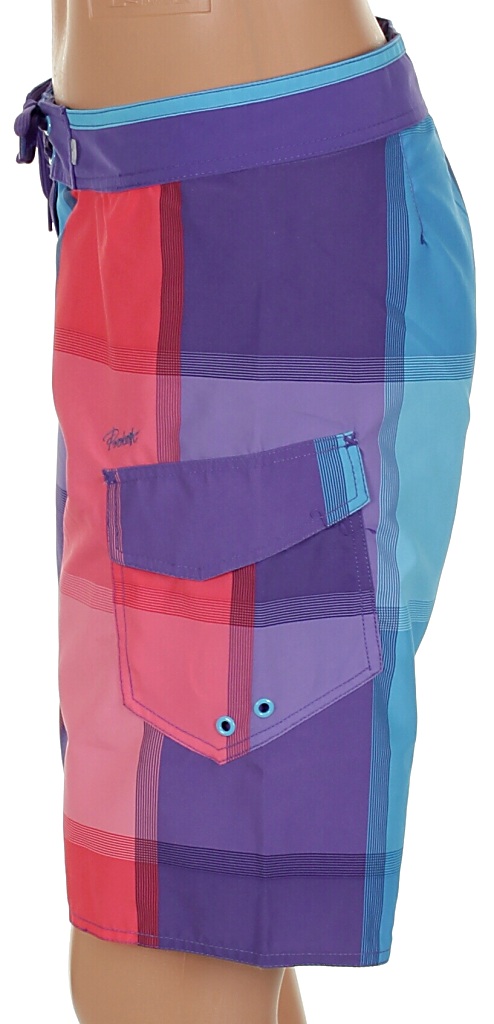 koupací šortky Protest Harting - Plum Fabric