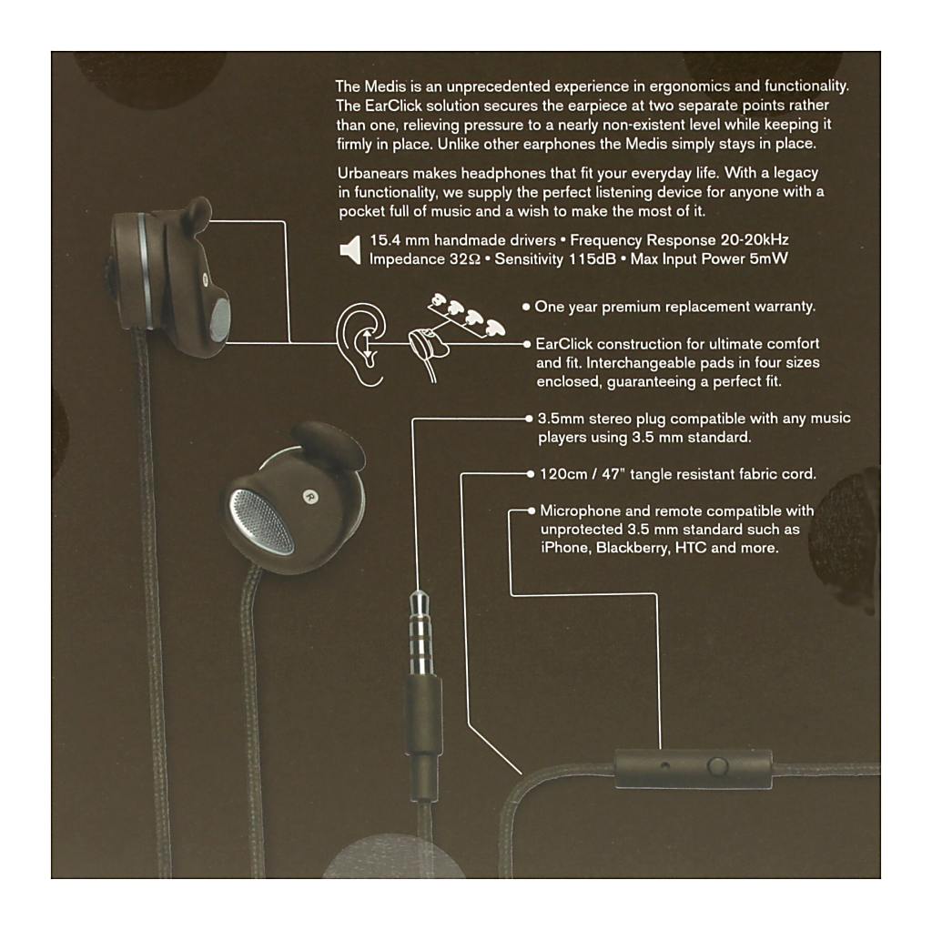 słuchawki UrbanEars Medis - Mocca