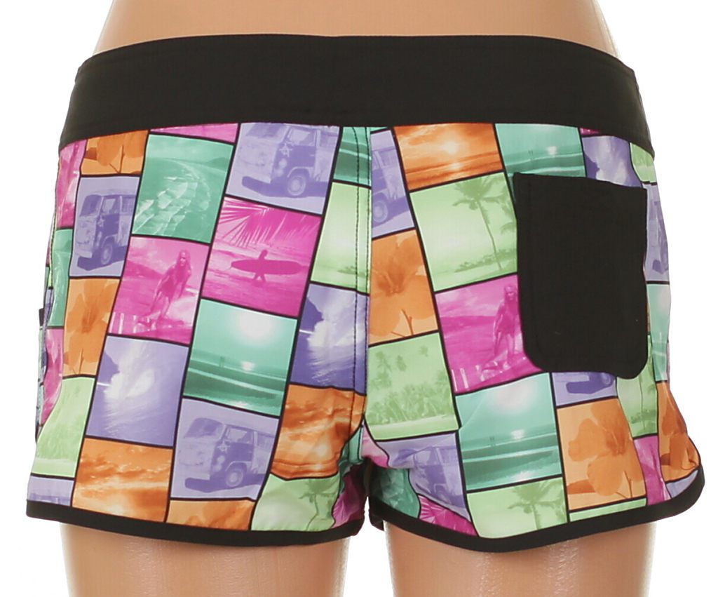 koupací šortky Rip Curl Costa Turquesa - Solid Black