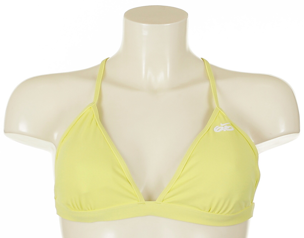 plavky Nike 6.0 Tri Bikini Top - 710/Lemon Frost/White