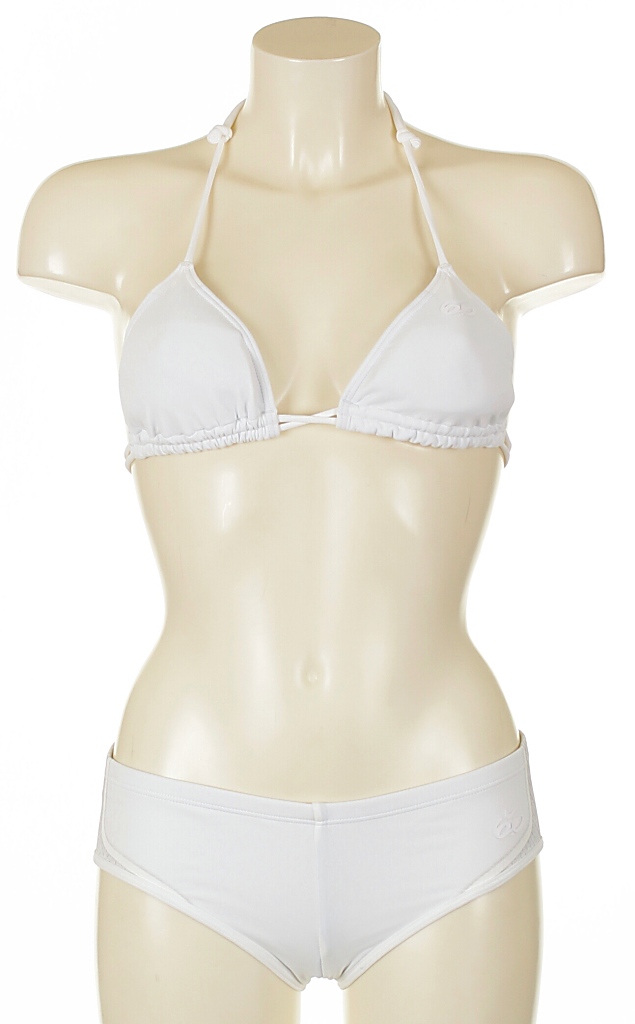plavky Nike 6.0 Sliding Bikini Top - 100/White/White