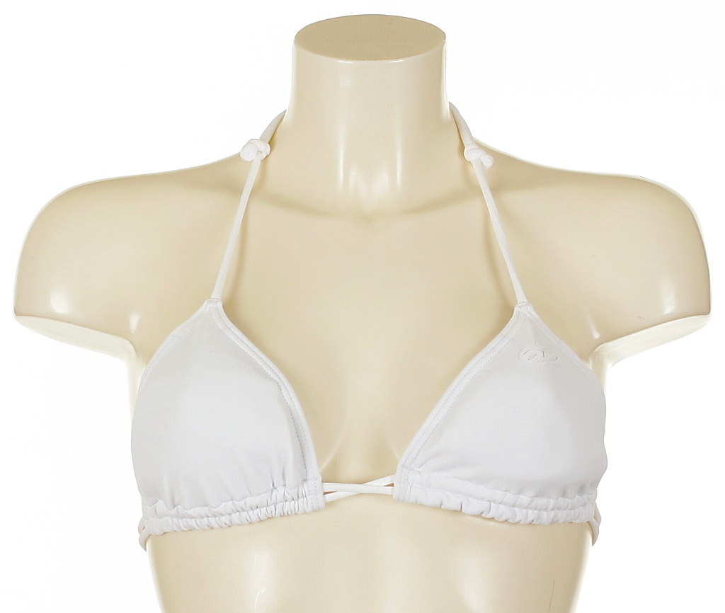 plavky Nike 6.0 Sliding Bikini Top - 100/White/White