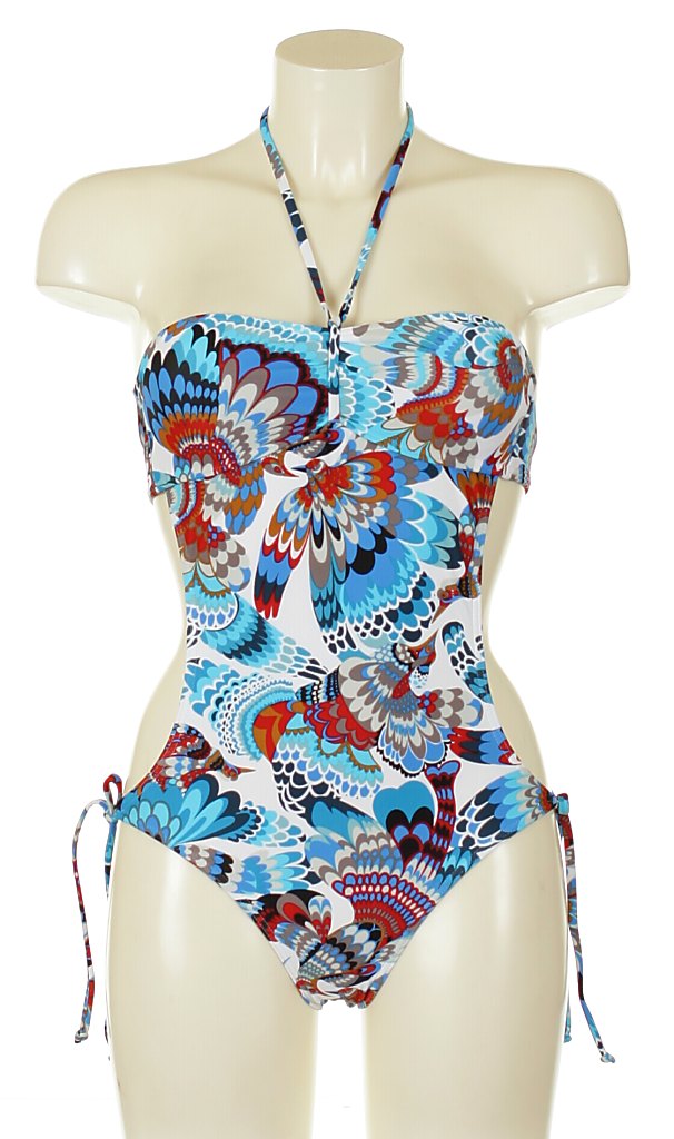 plavky Quiksilver Story One Piece - Story Print