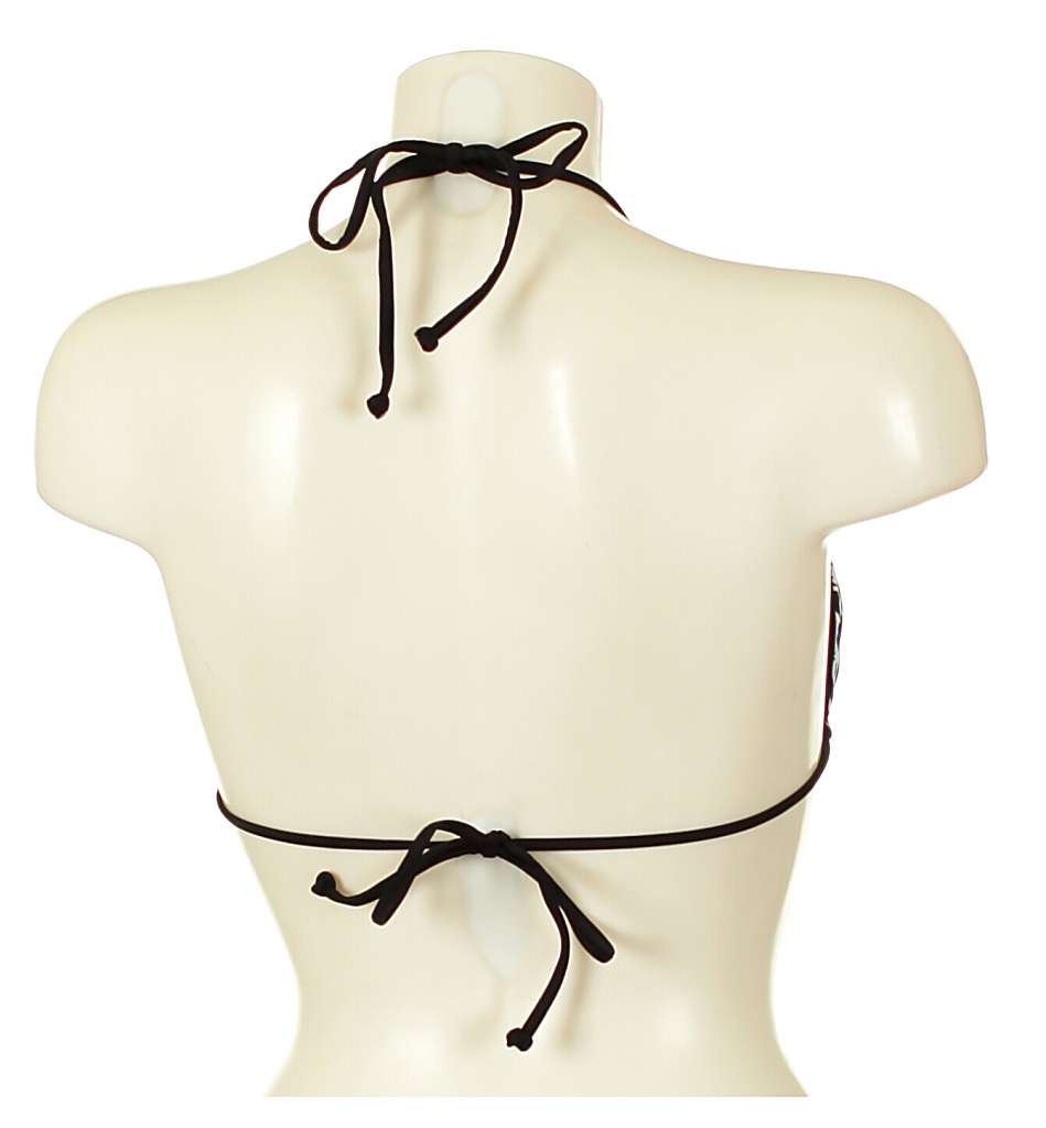 plavky Fox Turbulence Reversible String Triangle Top - Black