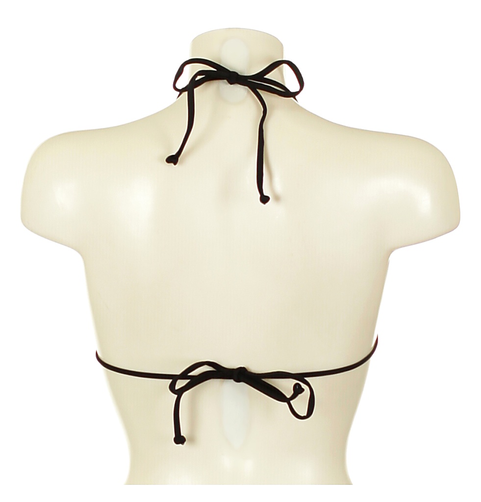 plavky Fox Turbulence Reversible String Triangle Top - Black