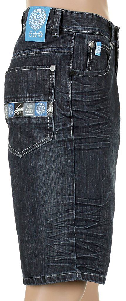 Mass DNM Domino Shorts - Dark Blue