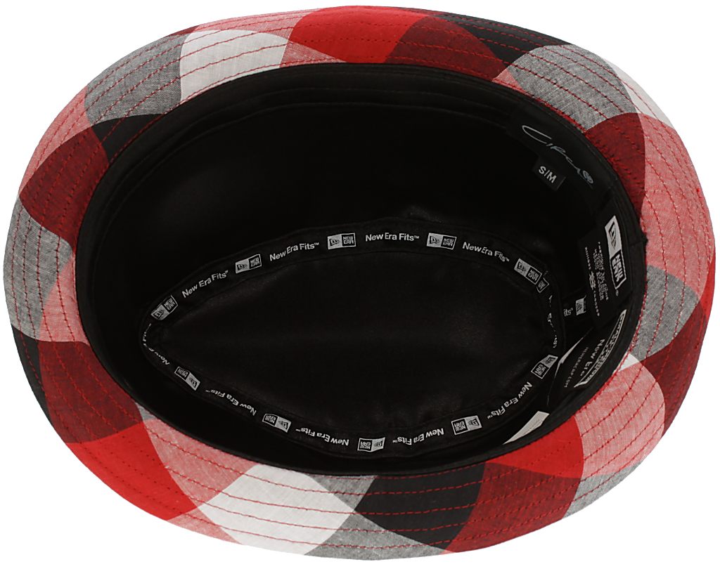 kapelusz Circa Dragon - Red/Black Plaid