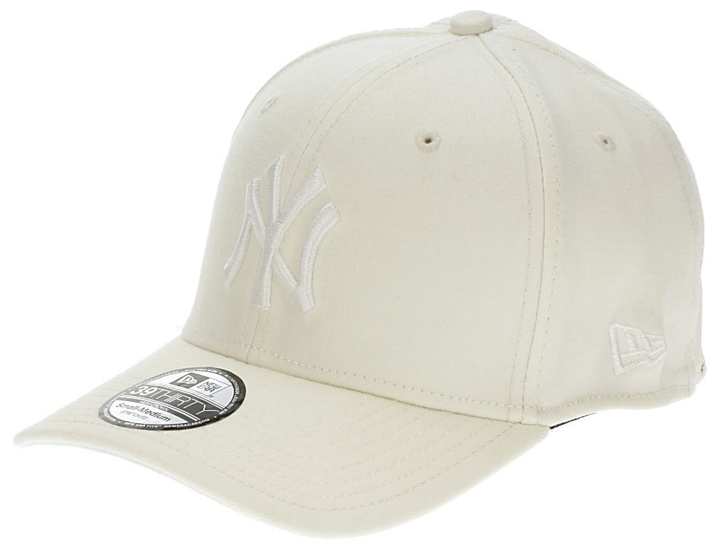 New Era 39T Tonal Basic HC New York Yankees Cap - White