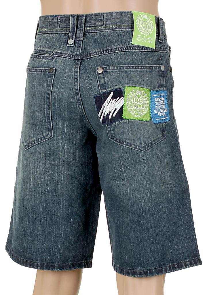 Mass DNM Cubes Shorts - Blue