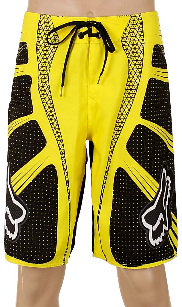 koupací šortky Fox TS - Yellow