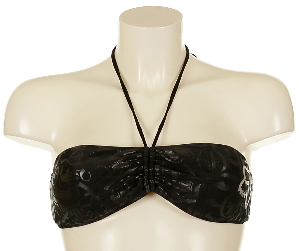 plavky Fox Marquise Bandeau Top - Black