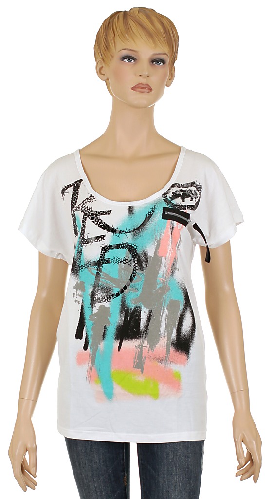 tričko Ecko Red Stroked - Bright White