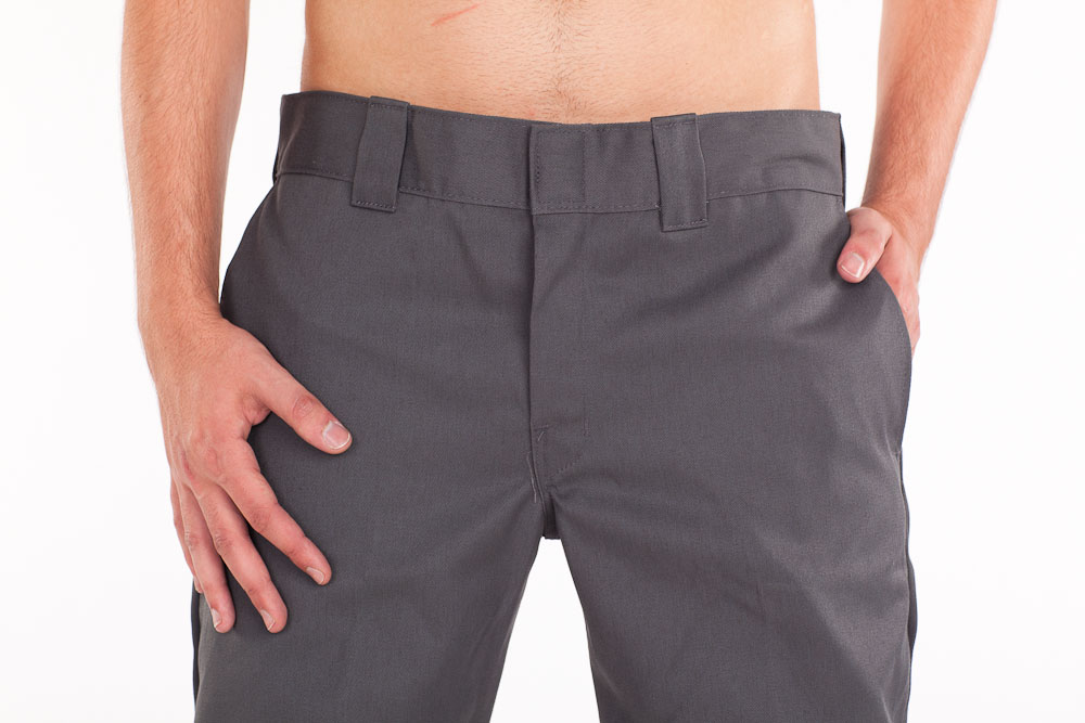 nohavice Dickies Slim Straight Work - Charcoal
