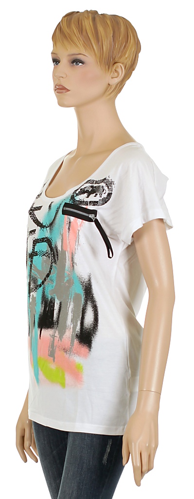 tričko Ecko Red Stroked - Bright White
