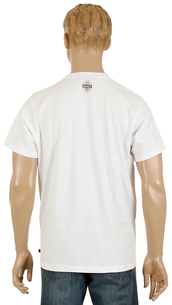 tričko Animal Halstead - White