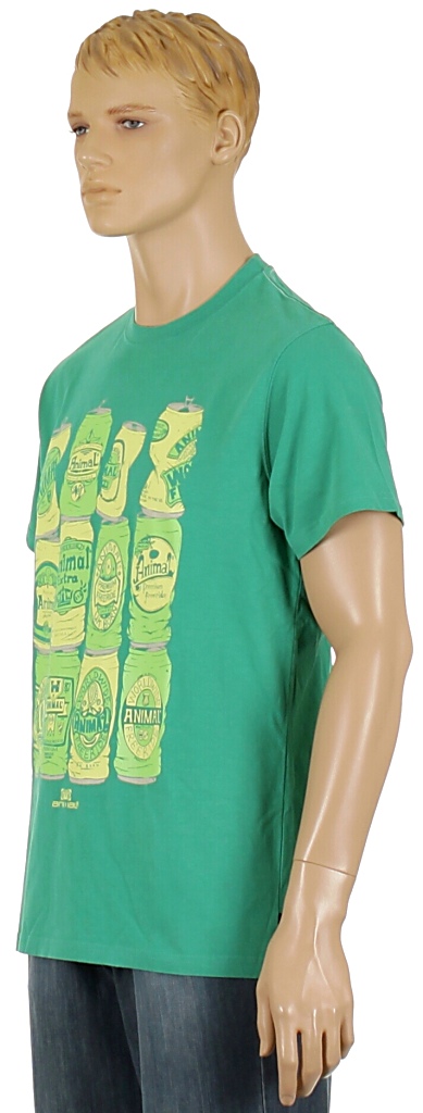 tričko Animal Halstead - Deep Green