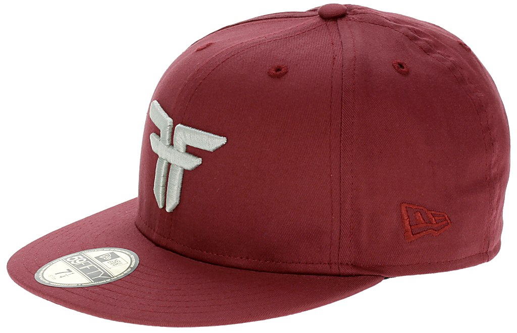 šiltovka Fallen Trademark New Era 59 Fifty - Burgundy/Gray