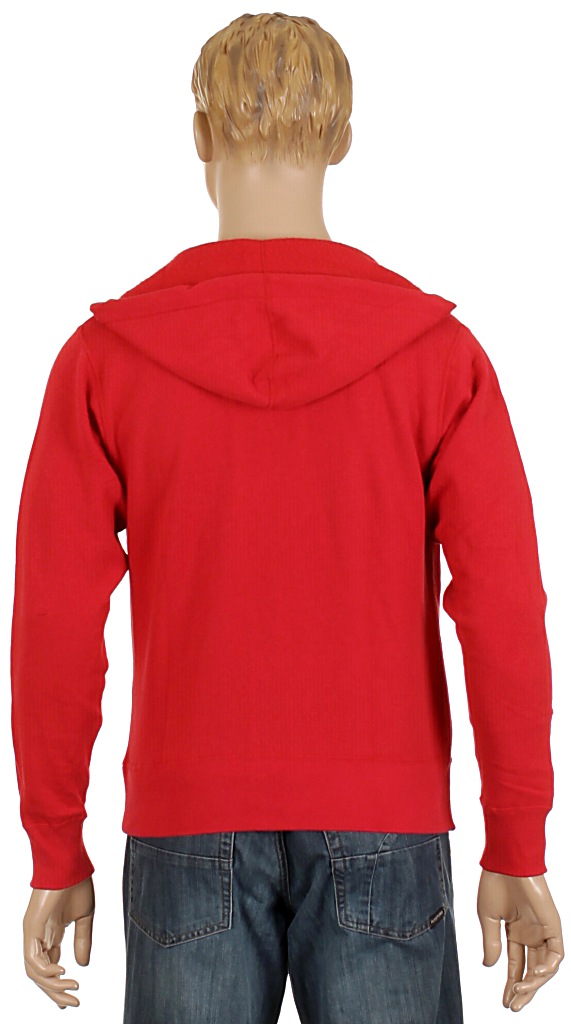 mikina Fallen Wrath Zip - Red/Black