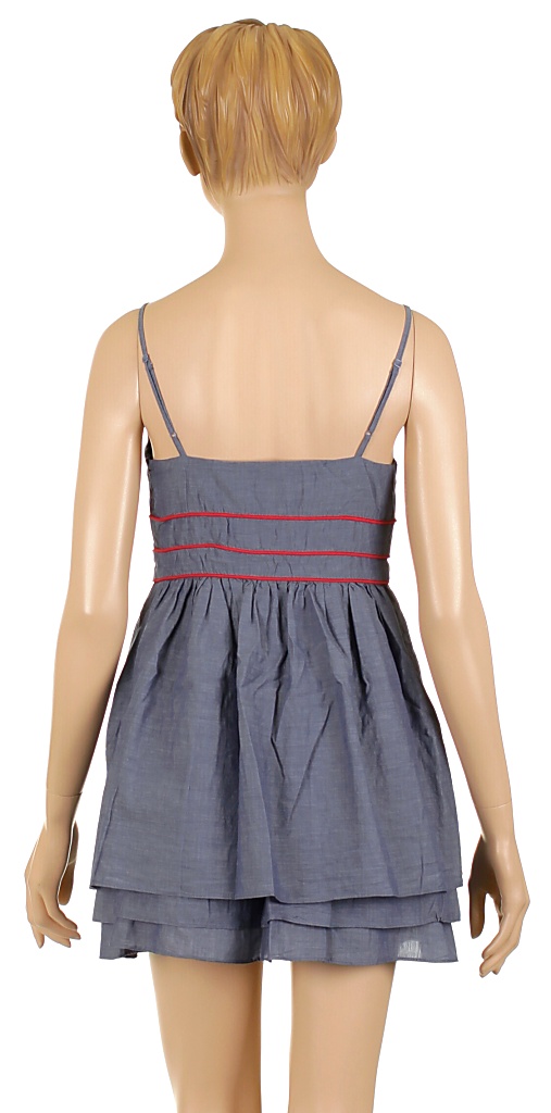 šaty Quiksilver Sunnie - Chambray Indigo