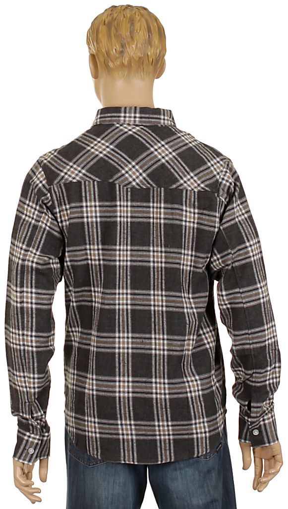 košeľa Fallen Cheyenne LTD LS - Heather Gray