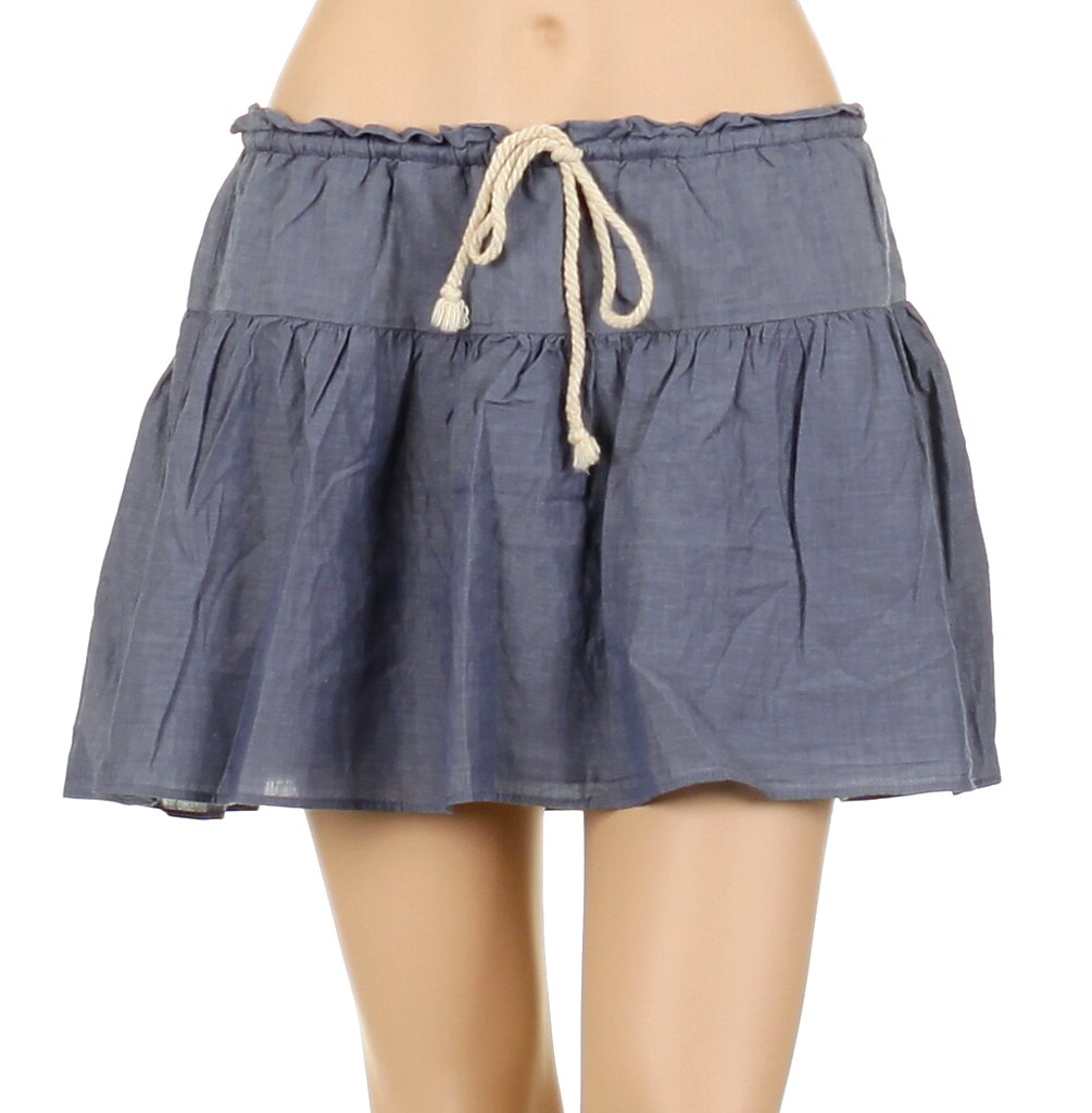 spódnica Quiksilver Waves - Chambray Indigo