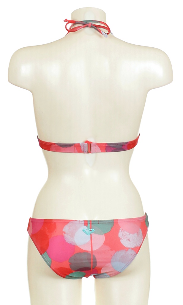 plavky Roxy Polka Polka Scooter Pant - Polka Sunset Red