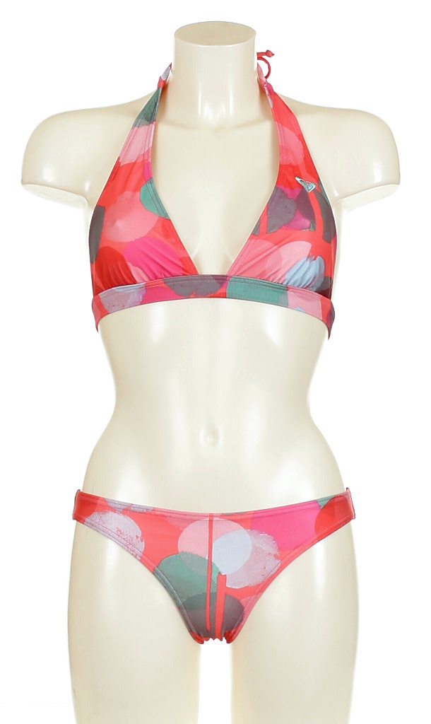 plavky Roxy Polka Polka Scooter Pant - Polka Sunset Red