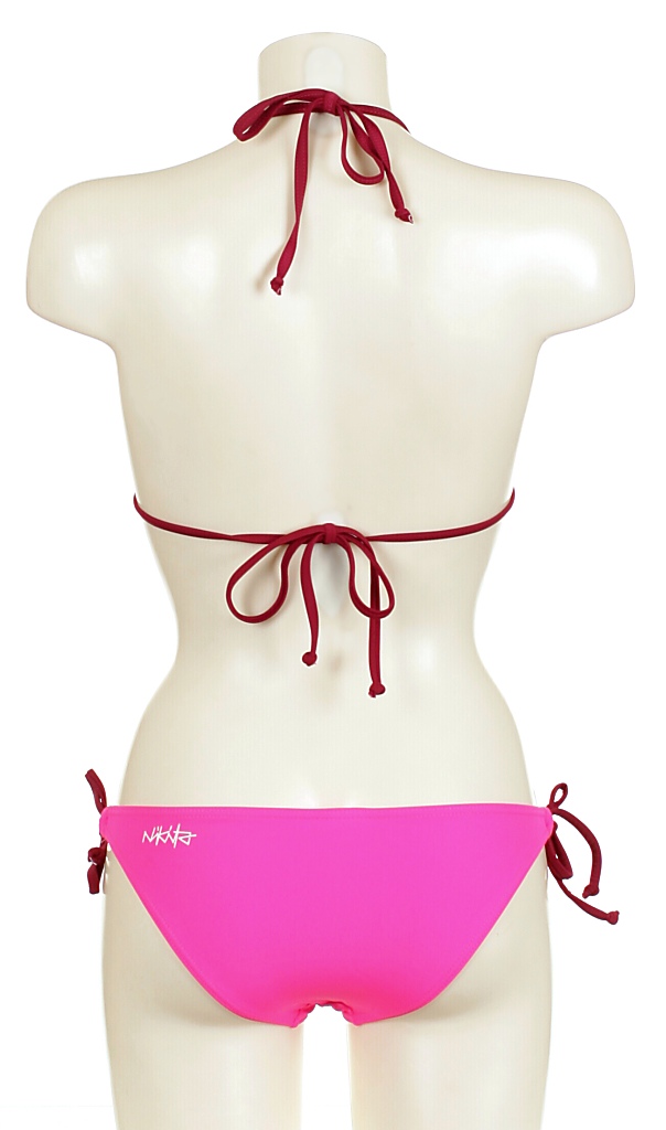 plavky Nikita Monel - Beet Red/Neon Pink